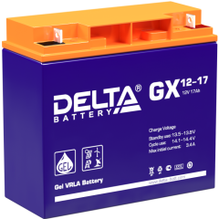 Аккумуляторная батарея Delta GX 12-17