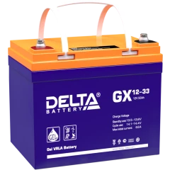 Аккумуляторная батарея Delta GX 12-33