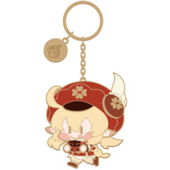 Брелок miHoYo Genshin Impact Chibi Character Metal Keychain Klee