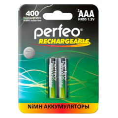 Аккумулятор Perfeo AAA400mAh/2BL (2 шт)