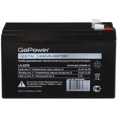 Аккумуляторная батарея GoPower LA-1272