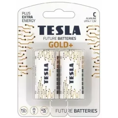 Батарейка TESLA Gold+ (C, 2 шт)