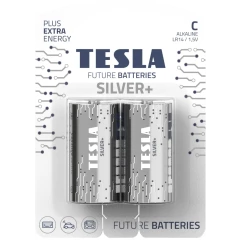 Батарейка TESLA Silver+ (C, 2 шт)