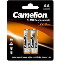 Аккумулятор Camelion (AA, 2700 mAh, 2 шт)