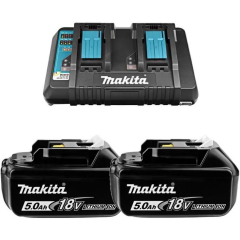 Зарядное устройство + АКБ Makita DC18RD + BL1850B