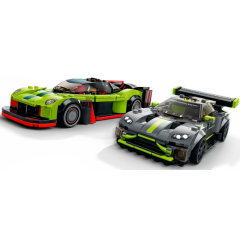 Конструктор LEGO Speed Champions Aston Martin Valkyrie AMR Pro и Aston Martin Vantage GT3