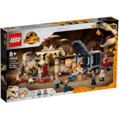 Конструктор LEGO Jurassic World T. rex & Atrociraptor Dinosaur Breakout