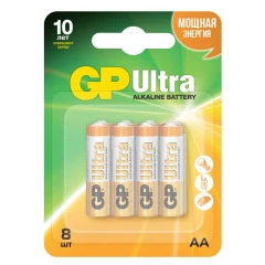 Батарейка GP 24AU Ultra Alkaline (AAA, 8 шт)