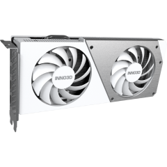 Видеокарта NVIDIA GeForce RTX 4060 INNO3D Twin X2 OC White 8Gb (N40602-08D6X-173051W)