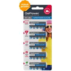 Батарейка GoPower (AA, 5 шт)