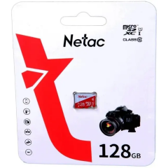 Карта памяти 128Gb MicroSD Netac P500 ECO (NT02P500ECO-128G-S)