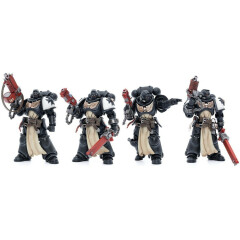 Набор JOYTOY Warhammer 40K Black Templars Primaris Crusader Squad