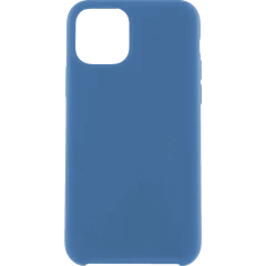 Чехол BROSCO IP11PM-SOFTRUBBER-BLUE