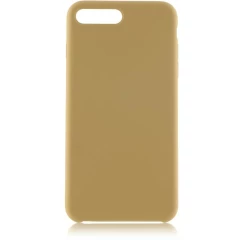 Чехол BROSCO IP7P/8P-SOFTRUBBER-BEIGE