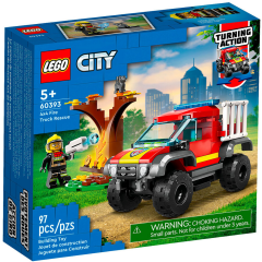Конструктор LEGO City 4x4 Fire Truck Rescue