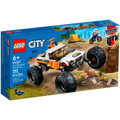 Конструктор LEGO City 4x4 Off-Roader Adventures