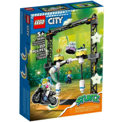 Конструктор LEGO City The Knockdown Stunt Challenge