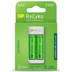 Зарядное устройство GP E211 + 2x AA 2100mAh