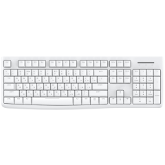 Клавиатура + мышь Dareu MK185 White ver.2