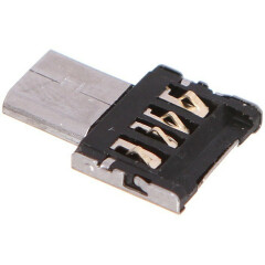 Переходник USB A (F) - microUSB (M), Delux OTG_A_ MINI