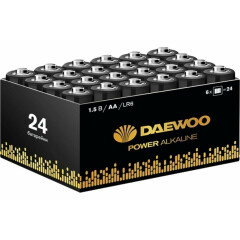 Батарейка Daewoo Power Alkaline (AA, 24 шт)