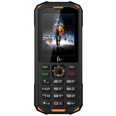 Телефон F+ R240 Black/Orange