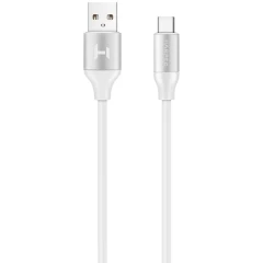 Кабель USB - USB Type-C, 2м, Harper SCH-732 White