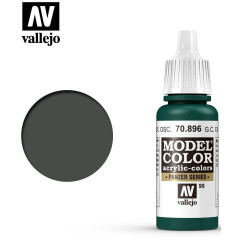 Краска Vallejo Model Color German Camo Extra Dark Green MC099 Matt, 17 мл