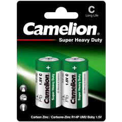Батарейка Camelion Green (C, 2 шт)