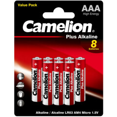 Батарейка Camelion Plus (AAA, 8 шт)
