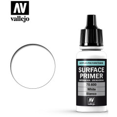 Грунтовка Vallejo Surface Primer White, 17 мл