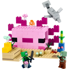 Конструктор LEGO Minecraft The Axolotl House