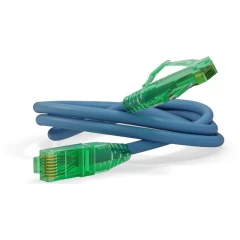 Патч-корд Hyperline PC-LPM-UTP-RJ45-RJ45-C6a-1M-LSZH-BL, 1м