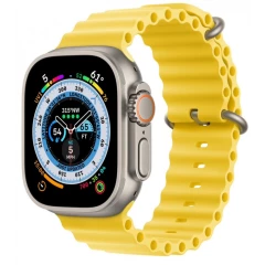 Умные часы Apple Watch Ultra 49mm Titanium Case with Yellow ocean Band (MNH93LL/A)