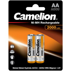 Аккумулятор Camelion (AA, 2000 mAh, 2 шт)