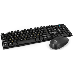 Клавиатура + мышь ExeGate MK210 Black