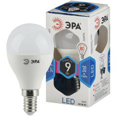 Светодиодная лампочка ЭРА STD LED P45-9W-840-E14 (9 Вт, E14)