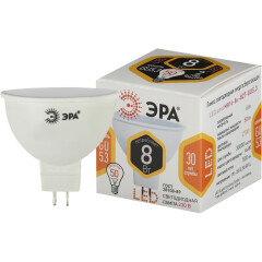 Светодиодная лампочка ЭРА STD LED MR16-8W-827-GU5.3 (8 Вт, GU5.3)