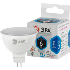Светодиодная лампочка ЭРА STD LED MR16-6W-840-GU5.3 (6 Вт, GU5.3)