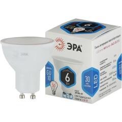 Светодиодная лампочка ЭРА STD LED MR16-6W-840-GU10 (6 Вт, GU10)