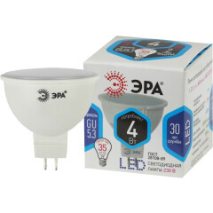 Светодиодная лампочка ЭРА STD LED MR16-4W-840-GU5.3 (4 Вт, GU5.3)