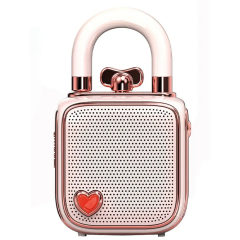 Портативная акустика Divoom LoveLock Pink