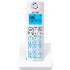 Радиотелефон Alcatel S250 White