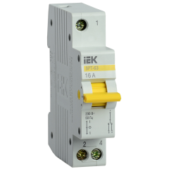 Выключатель нагрузки IEK MPR10-1-016