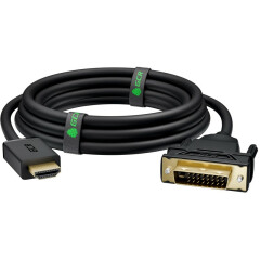 Кабель HDMI - DVI, 2м, Greenconnect GCR-52172