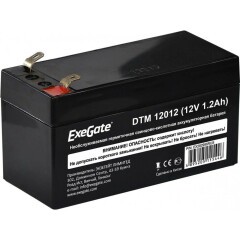 Аккумуляторная батарея Exegate DTM 12012