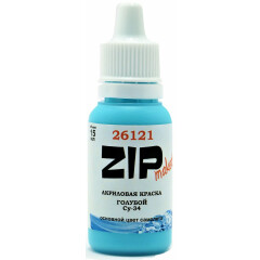 Краска ZIPMaket Acrylic paint Blue Су-34, 15 мл