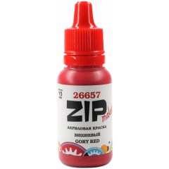 Краска ZIPmaket acrylic Paint Cherry (Gory Red), 15 мл