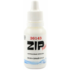 Краска ZIPMaket acrylic Paint White Gray. Су-37