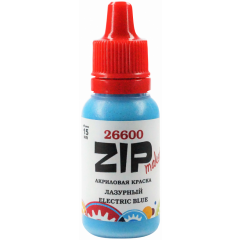 Краска ZIPMaket Paint acrylic Azure (Electric Blue), 15 мл